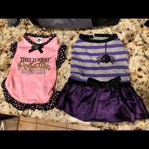 TWO XS Dog outfits
